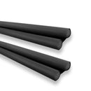 Kit 2 Veda Portas Rolinhos Impermeáveis Ajustáveis 80cm Ferrazi