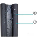 Kit 2 Veda Portas Rolinhos Impermeáveis Ajustáveis 80cm Ferrazi