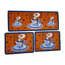 Kit 3 Tapetes Estampados para Cozinha Antiderrapante Ferrazi