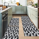 Kit 3 Tapetes Estampados para Cozinha Antiderrapante Ferrazi