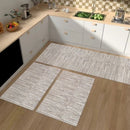 Kit 3 Tapetes Estampados para Cozinha Antiderrapante Ferrazi