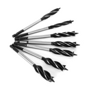 Kit 6 Brocas de Torção em Aço de Alta Velocidade