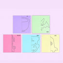 Kit Infantil com 96 Desenhos Animados para Recortar + Tesoura Infantil Ferrazi