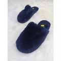 Kit com 2 Pantufas Unissex de Pelúcia Antiderrapante Ferrazi