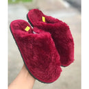 Kit com 2 Pantufas Unissex de Pelúcia Antiderrapante Ferrazi