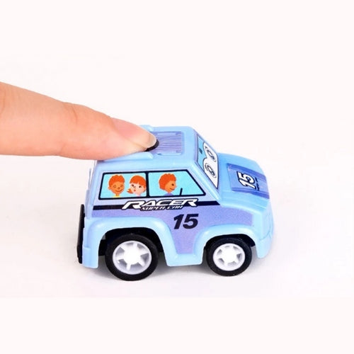 Kit com 6 Mini Carrinhos de Brinquedo Retráteis com Bolsa Portátil Ferrazi