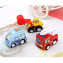 Kit com 6 Mini Carrinhos de Brinquedo Retráteis com Bolsa Portátil Ferrazi