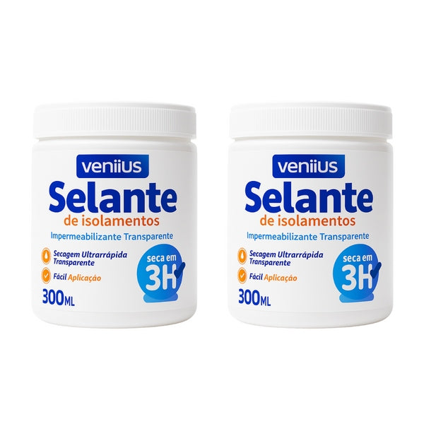 Kit de Selantes Impermeabilizantes Veniius para Infiltrações e Vazamentos
