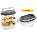 Lancheira Térmica Hermética Dupla com Divisórias Ferrazi