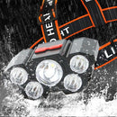 Lanterna de Cabeça LED Ultra Potente Recarregável