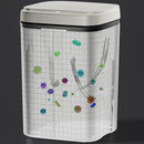 Lixeira Automática 12L16L com Sensor Inteligente e Recarga USB Ferrazi