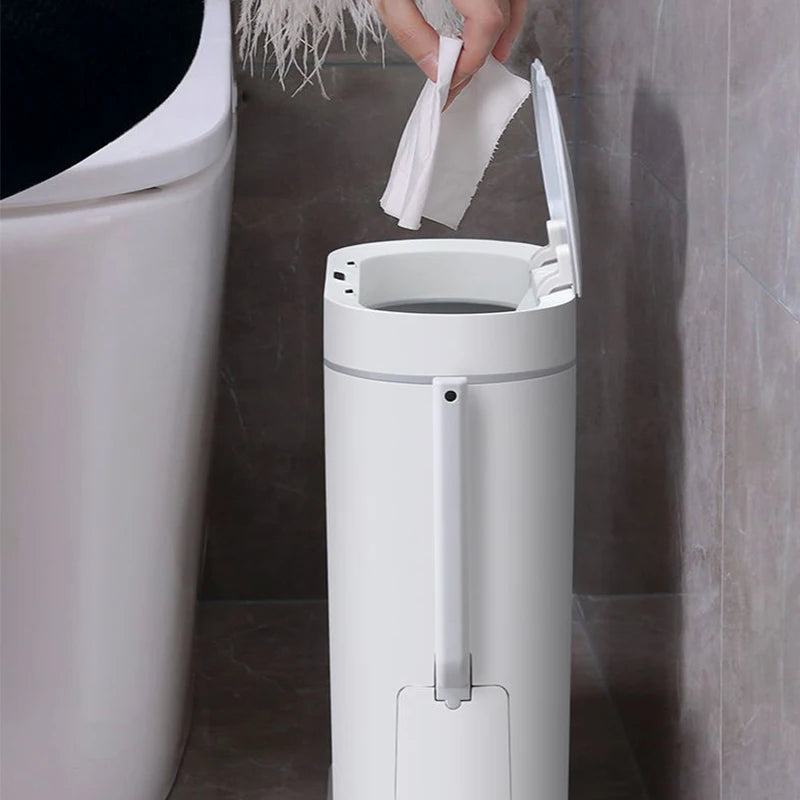 Lixeira Automática com Escova Limpadora Acoplada - CleanBrush