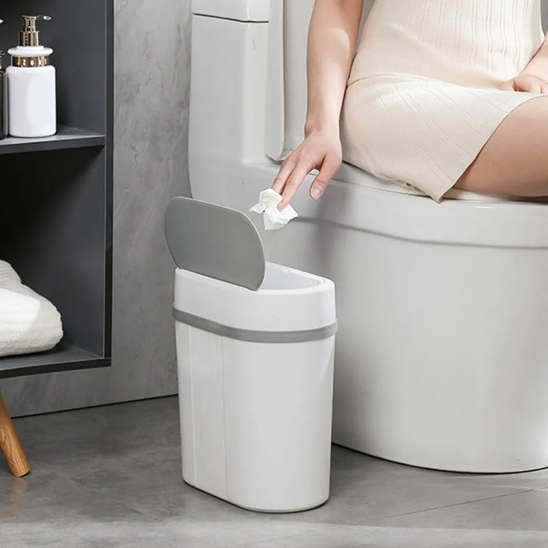 Lixeira Smart com Sensor Automático Inteligente 13L Ferrazi