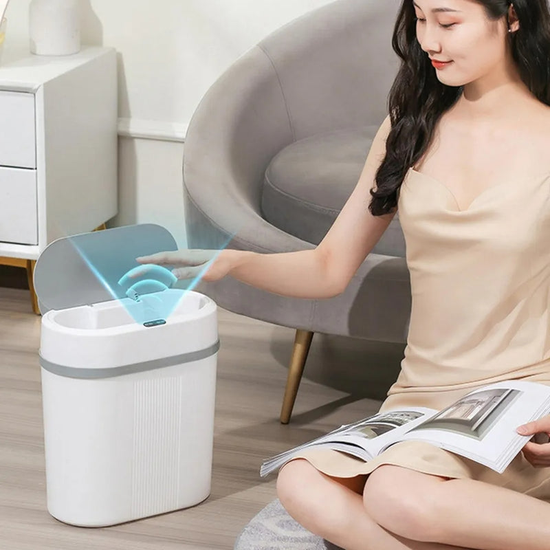 Lixeira Smart com Sensor Automático Inteligente 13L Ferrazi
