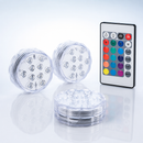 Luz LED Submersível RGB para Piscina com Controle Remoto Ferrazi