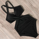 Maiô Feminino de Praia Transpassado com Decote Ferrazi