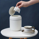 Mini Lixeira de Mesa com Tampa Click Ferrazi