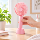 Mini Ventilador Portátil de Mão Recarregável Silencioso Ferrazi | 3 Velocidades