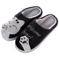 Pantufa Feminina Gato Peluciada para Inverno Antiderrapante Ferrazi