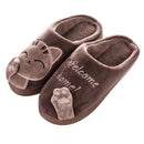 Pantufa Feminina Gato Peluciada para Inverno Antiderrapante Ferrazi