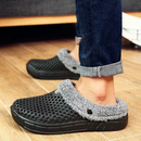 Pantufa Unissex Peluciada Vazada com Solado Antiderrapante Ferrazi