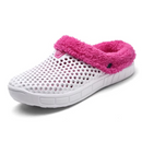 Pantufa Unissex Peluciada Vazada com Solado Antiderrapante Ferrazi