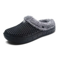 Pantufa Unissex Peluciada Vazada com Solado Antiderrapante Ferrazi