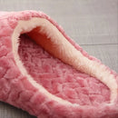 Pantufa Chinelo Unissex de Pelúcia Macia Antiderrapante para Inverno Ferrazi