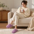 Pantufa Chinelo Unissex de Pelúcia Macia Antiderrapante para Inverno Ferrazi