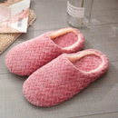 Pantufa Chinelo Unissex de Pelúcia Macia Antiderrapante para Inverno Ferrazi