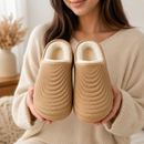 Pantufa Feminina Peluciada Impermeável Antiderrapante para Inverno Ferrazi