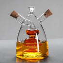 Porta Azeite e Vinagre 2 em 1 de Vidro Ferrazi