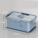 Pote Organizador de Geladeira Hermético com Marcador de Data