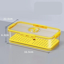 Pote Organizador de Geladeira Hermético com Marcador de Data