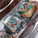 Pote Organizador de Geladeira Hermético com Marcador de Data