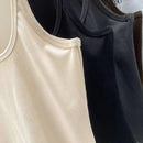 Regata Feminina Básica de Malha Canelada Ferrazi