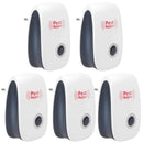 Repelente Eletrônico Ultrassônico para Pragas e Insetos - PestGuard