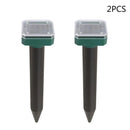 Repelente Ultrassônico Solar para Pragas de Jardim Impermeável