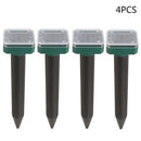 Repelente Ultrassônico Solar para Pragas de Jardim Impermeável