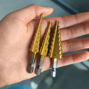 Brocas Titânio Kit 6 Peças Com Caixa Organizadora | Max Holes