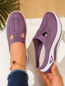 Sapato Feminino Casual Slip On Leve e Respirável Ferrazi
