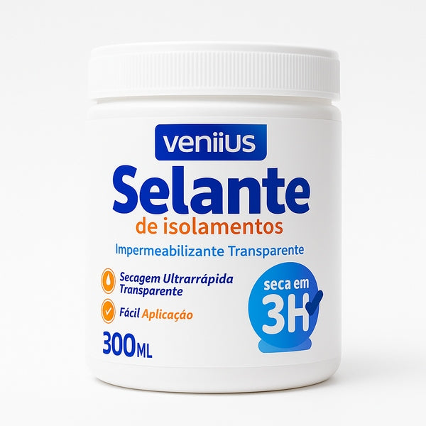 Selante Impermeável para Vedação contra Infiltração e Vazamento Veniius