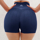 Short Feminino Esportivo Cintura Alta com Textura Ferrazi