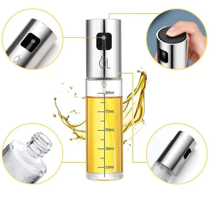 Spray para Óleo e Temperos de Vidro - OilSpritz