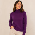 Suéter Feminino Cacharrel Gola Alta em Tricô Ferrazi
