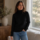 Suéter Feminino Cacharrel de Tricô para Inverno Ferrazi
