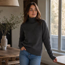 Suéter Feminino Cacharrel de Tricô para Inverno Ferrazi