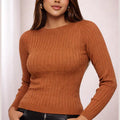 Suéter Feminino de Tricô Modal Elegance para Inverno Ferrazi