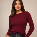 Suéter Feminino de Tricô Modal Elegance para Inverno Ferrazi
