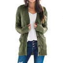 Suéter Cardigan Feminino De Tricô Ferrazi